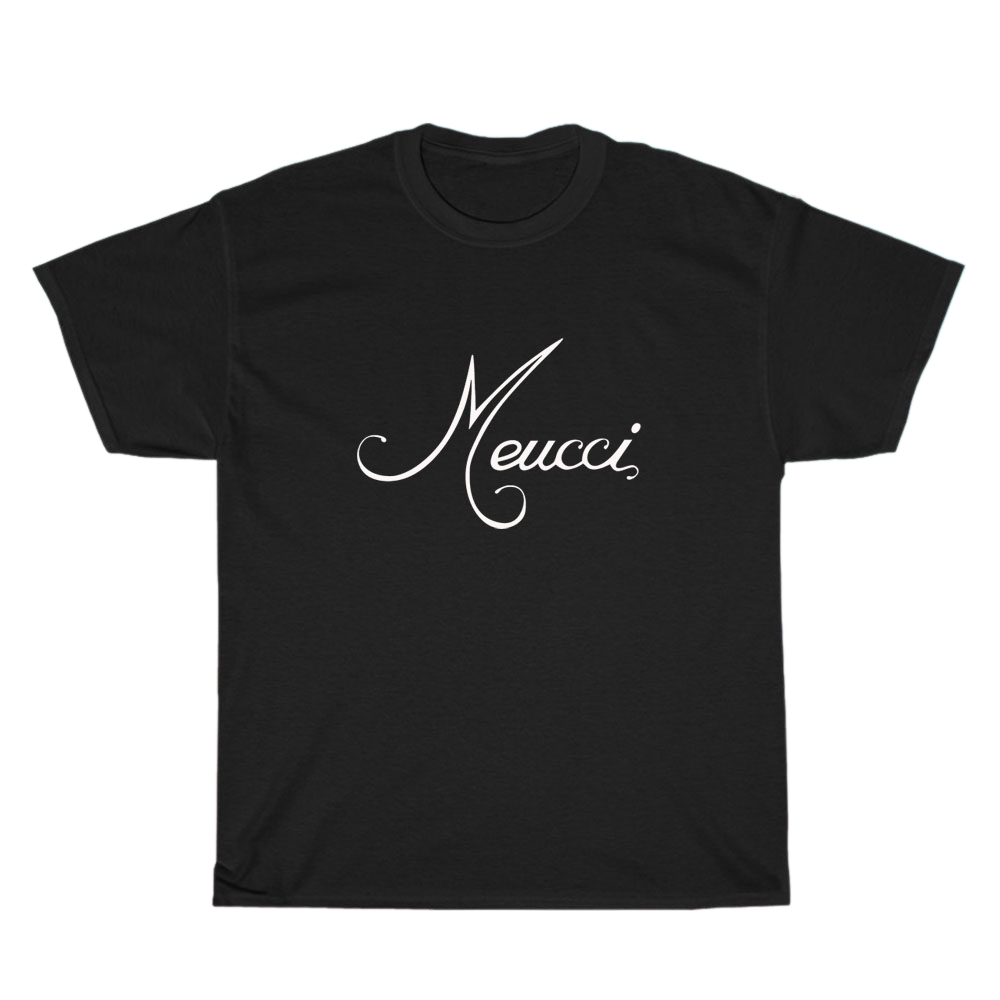 MEUCCI Pool Cues Billiards logo Men's Unisex T Shirt Size S to 3XL