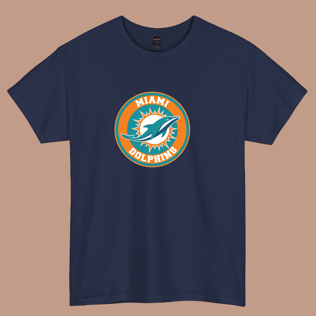 MIAMI AMERICAN FOOTBALL LOGO short sleeve t shirt S-3XL -P