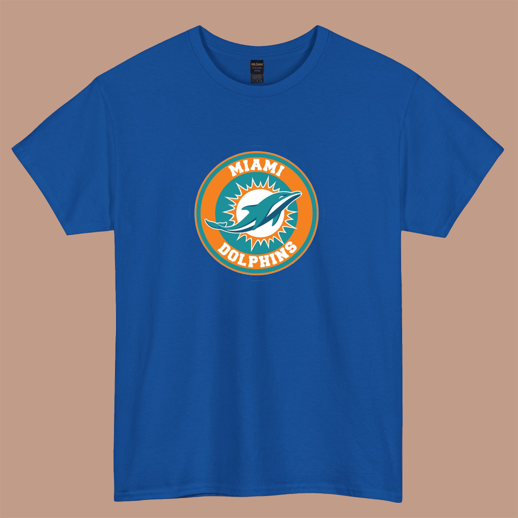 MIAMI AMERICAN FOOTBALL LOGO short sleeve t shirt S-3XL -P