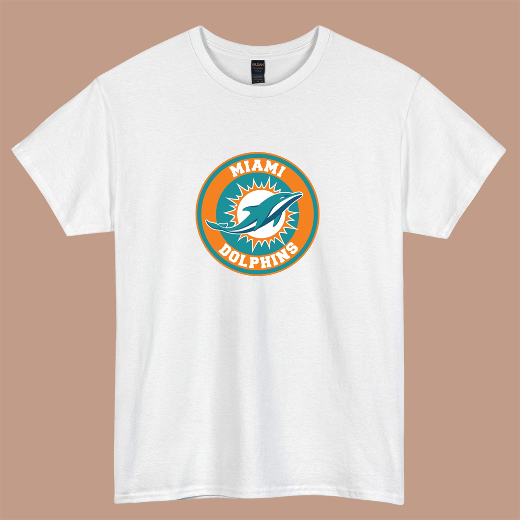 MIAMI AMERICAN FOOTBALL LOGO short sleeve t shirt S-3XL -P