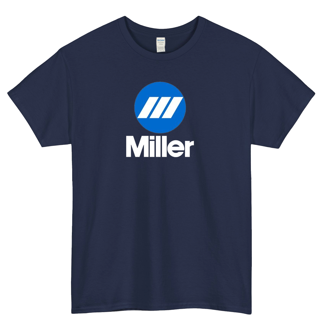 MILLER ELECTRIC BLUE LOGO SHORT SLEEVE T SHIRT -P
