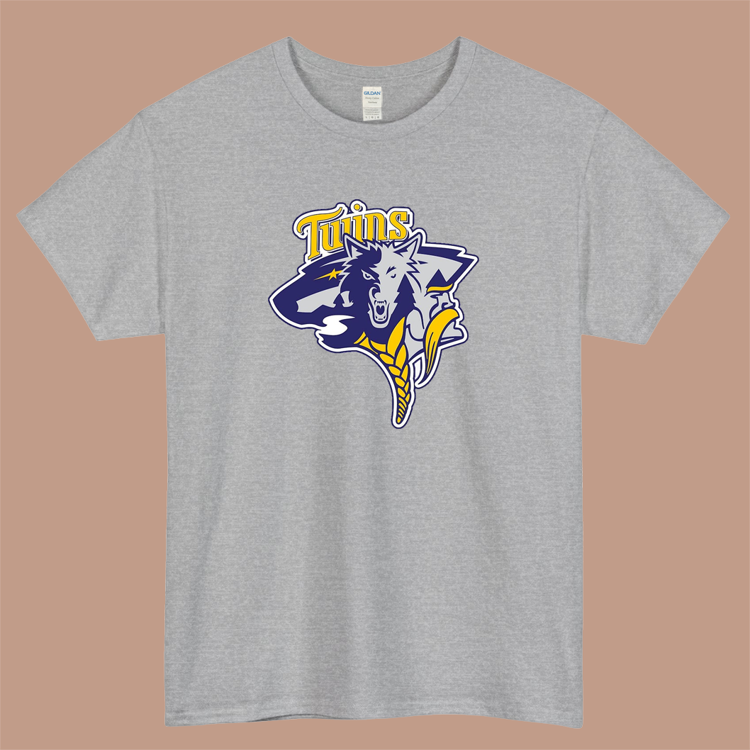 MN Sports Logo Mens Unisex Short Sleeve T-Shirt Size S-3XL - P