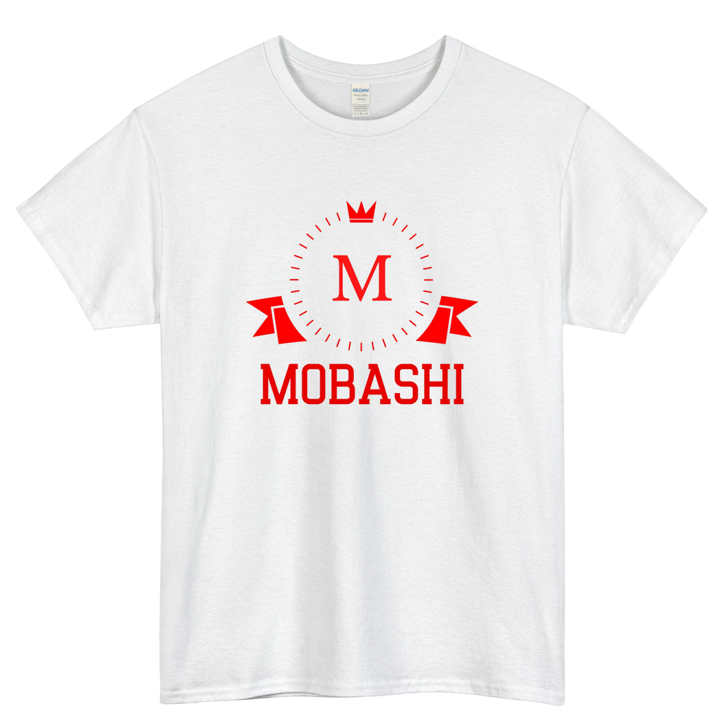 MOBASHI CROWN Logo Mens Unisex Short Sleeve T-Shirt Size S-3XL - P