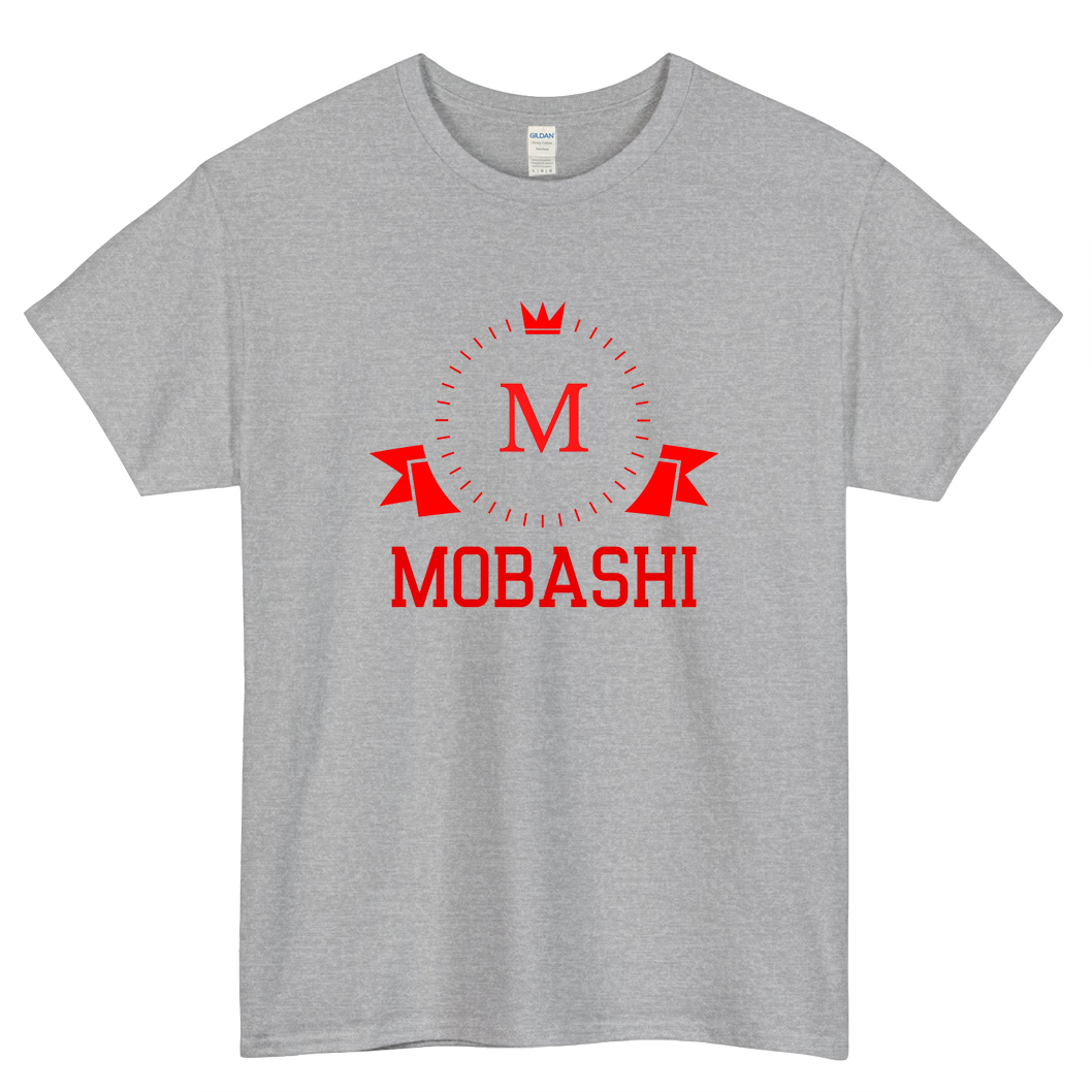 MOBASHI CROWN Logo Mens Unisex Short Sleeve T-Shirt Size S-3XL - P