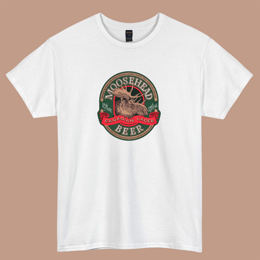 MOOSEHEAD Canadian Logo short sleeve t shirt S-3XL- P