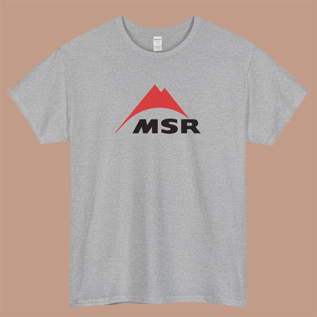 MSR Brand Logo Mens Unisex Short Sleeve T-Shirt Size S-3XL