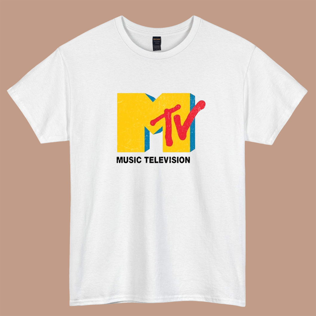 MTV 1 Logo short sleeve t shirt S-3XL- P