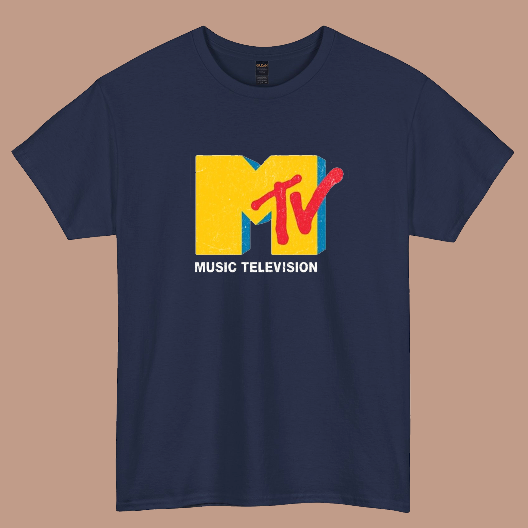 MTV 1 Logo short sleeve t shirt S-3XL- P