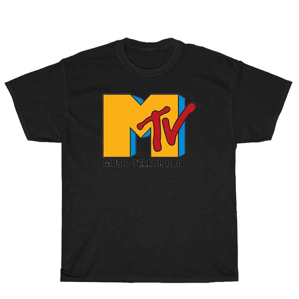 MTV Classic Logo Men's Unisex T Shirt Size S to 3XL