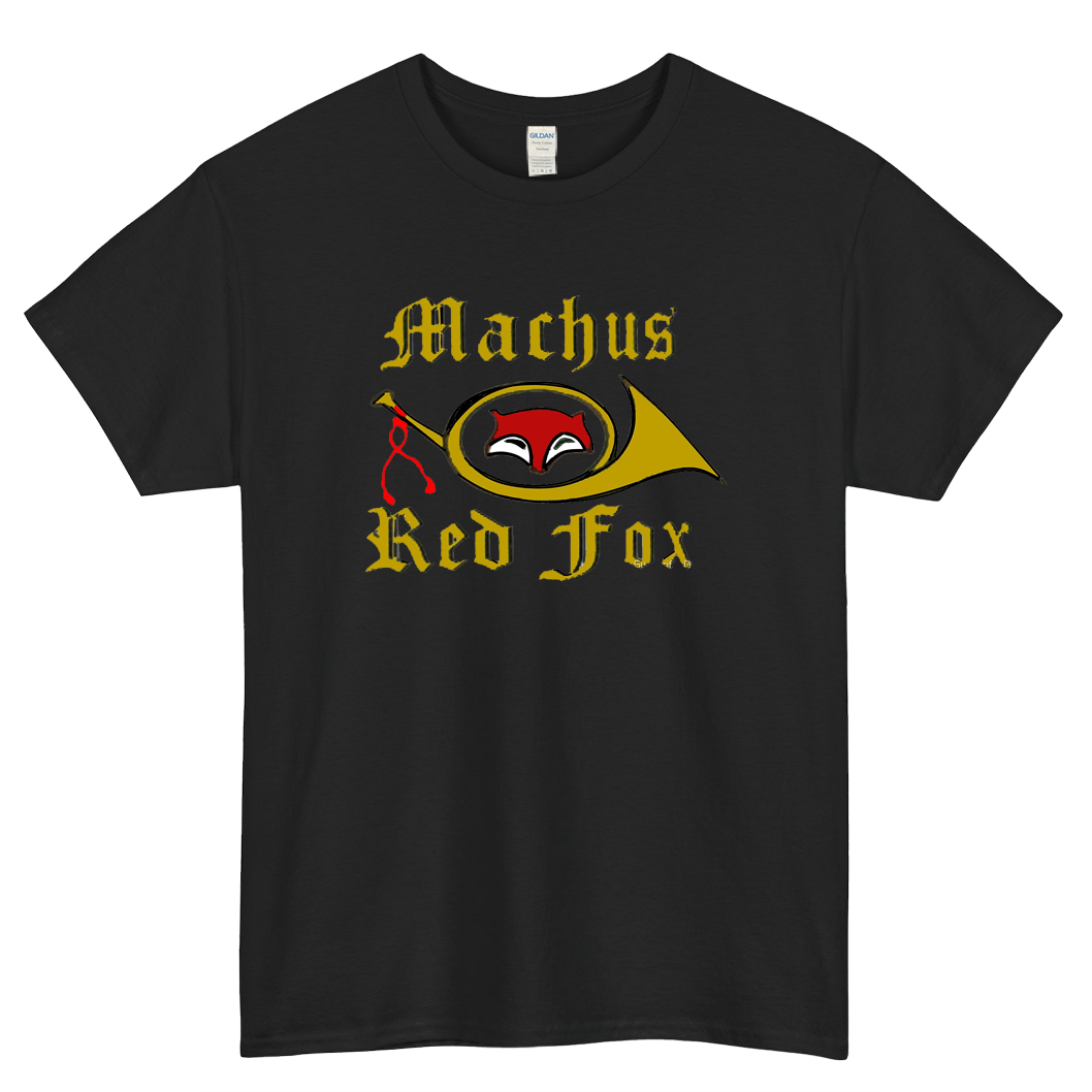 Machus Red Fox Logo Mens Unisex Short Sleeve T-Shirt Size S-3XL - P