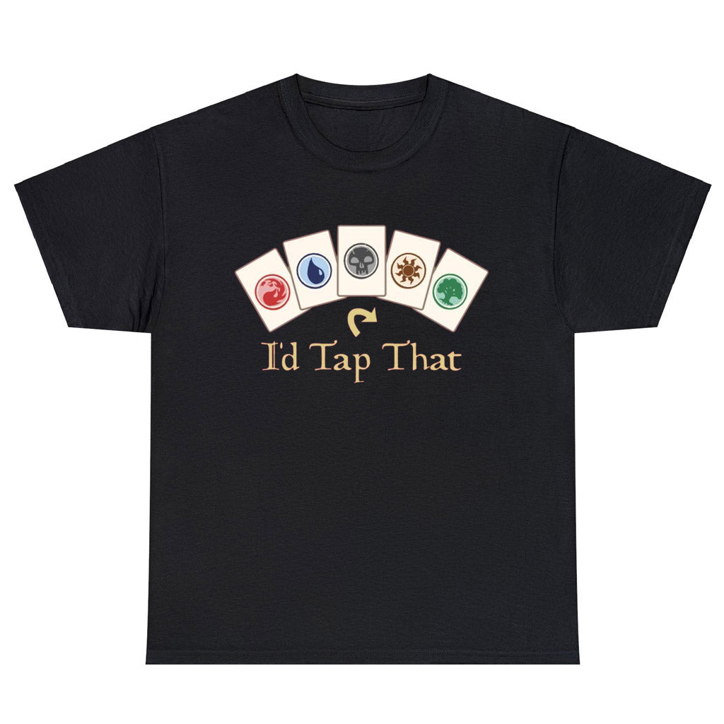 Magic The Gathering TCG Game I'd Tap That Logo Men's Unisex T Shirt Size S to 3XL