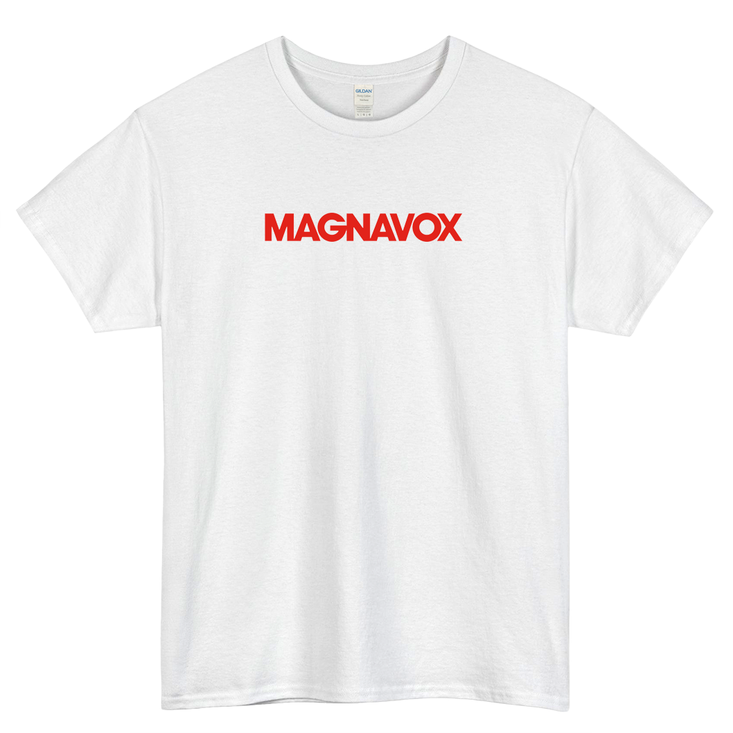 Magnavox Old Radio Television logo short SLEEVE T SHIRT -P