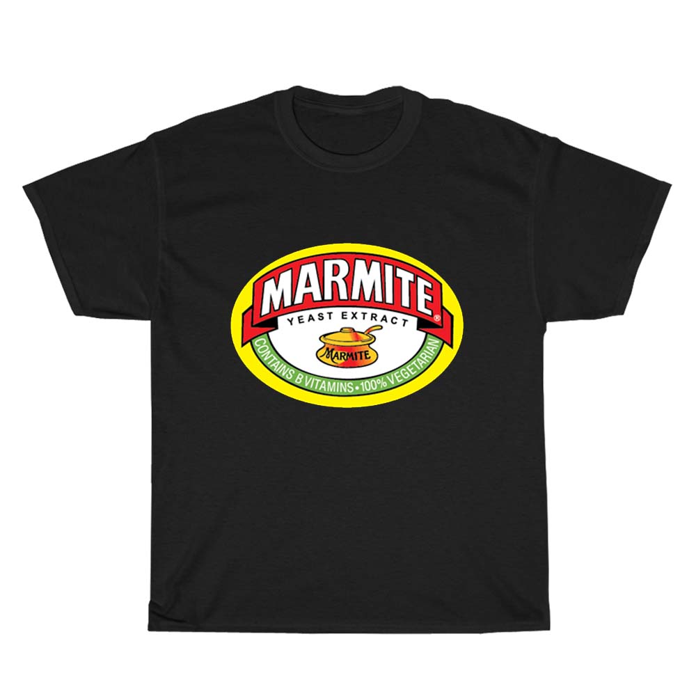 Marmite Logo Men's Unisex T Shirt Size S to 3XL