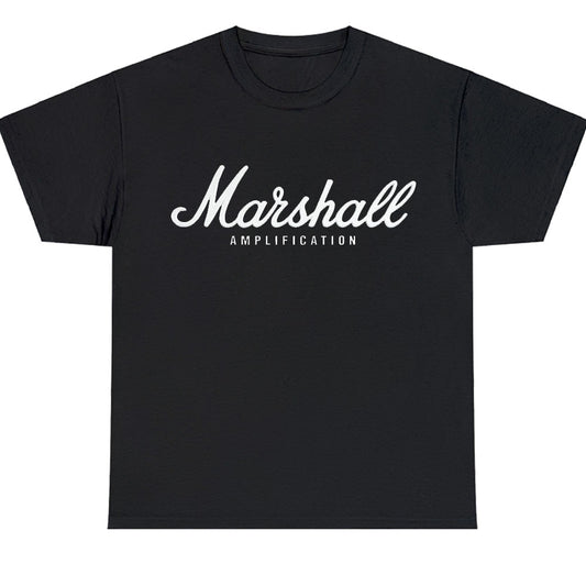 Marshall Amplification Amplifier Logo Men's Unisex T Shirt Size S to 3XL