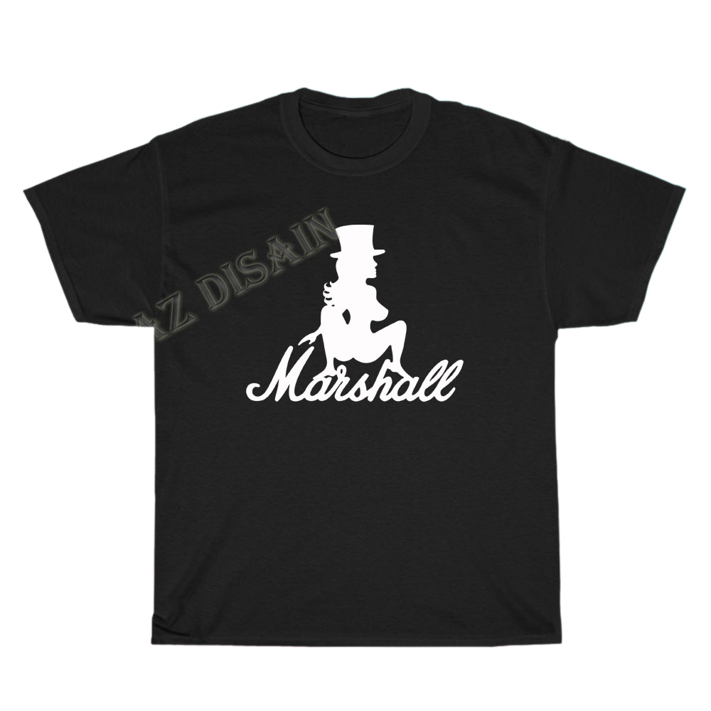 Marshall Amplification Amplifier logo Men's Unisex T Shirt Size S to 3XL
