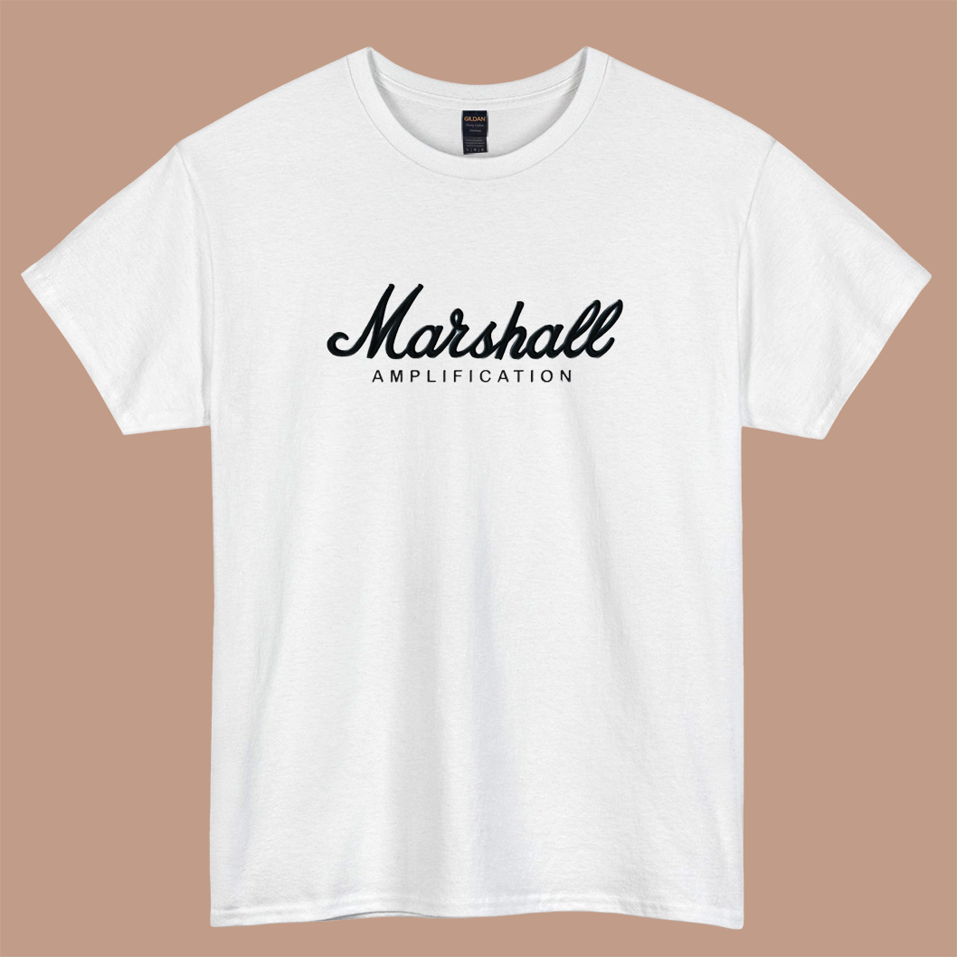 Marshall amplification Logo short sleeve t shirt S-3XL-P