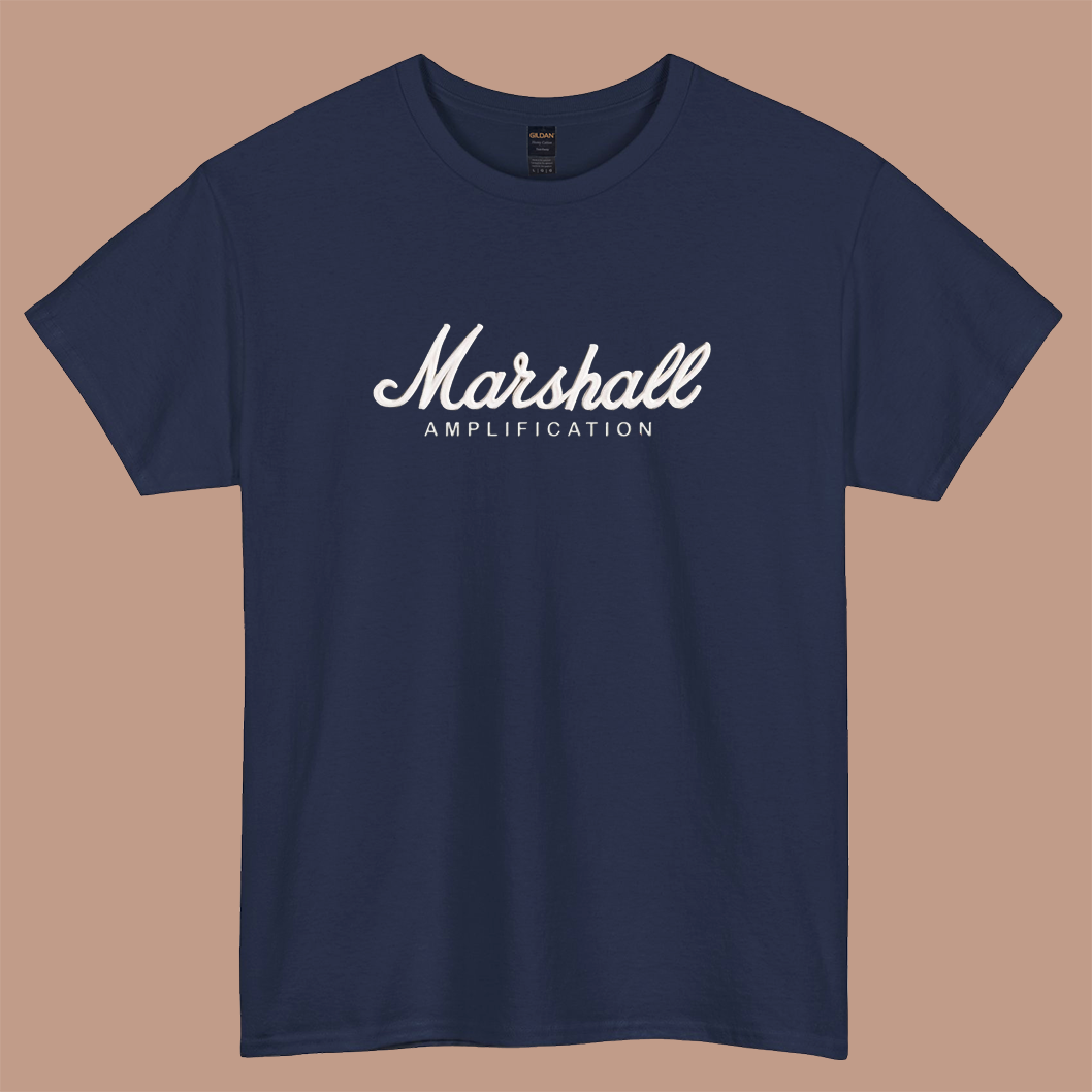 Marshall amplification Logo short sleeve t shirt S-3XL-P