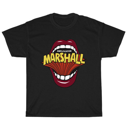 Marshall amplification Logo Unisex Men's T Shirt Size S to 3XL