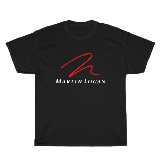 Martin Logan Logo Men's Unisex T Shirt Size S to 3XL