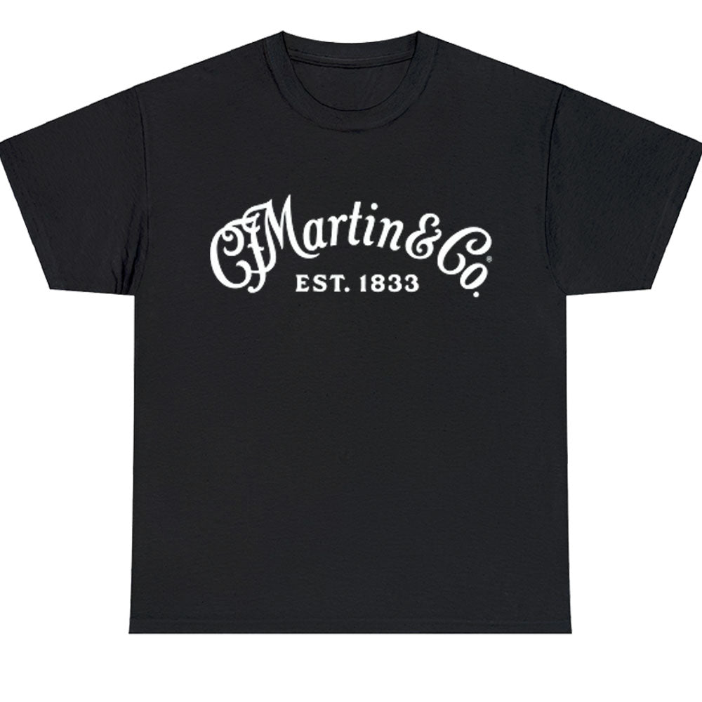 Martin & Co Guitars Logo Men's Unisex T Shirt Size S to 3XL