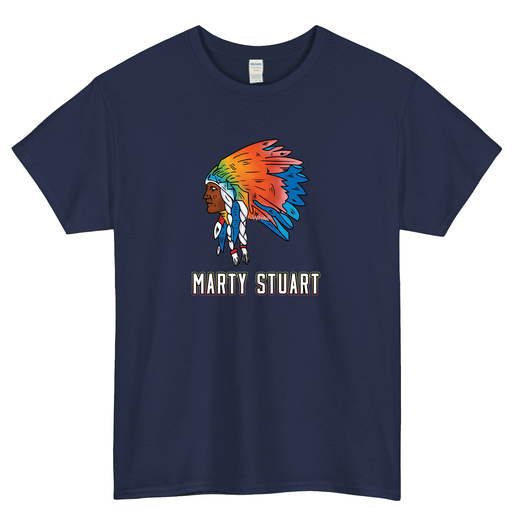MARTY STUART logo SHORT SLEEVE T SHIRT -P