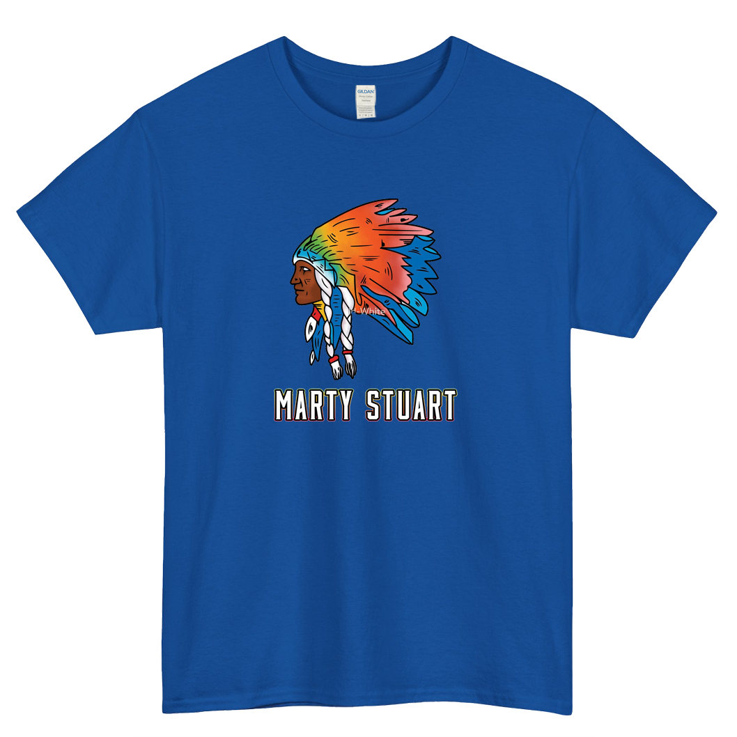MARTY STUART logo SHORT SLEEVE T SHIRT -P