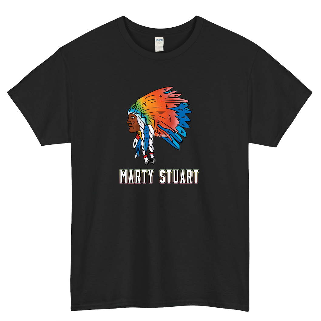 MARTY STUART logo SHORT SLEEVE T SHIRT -P