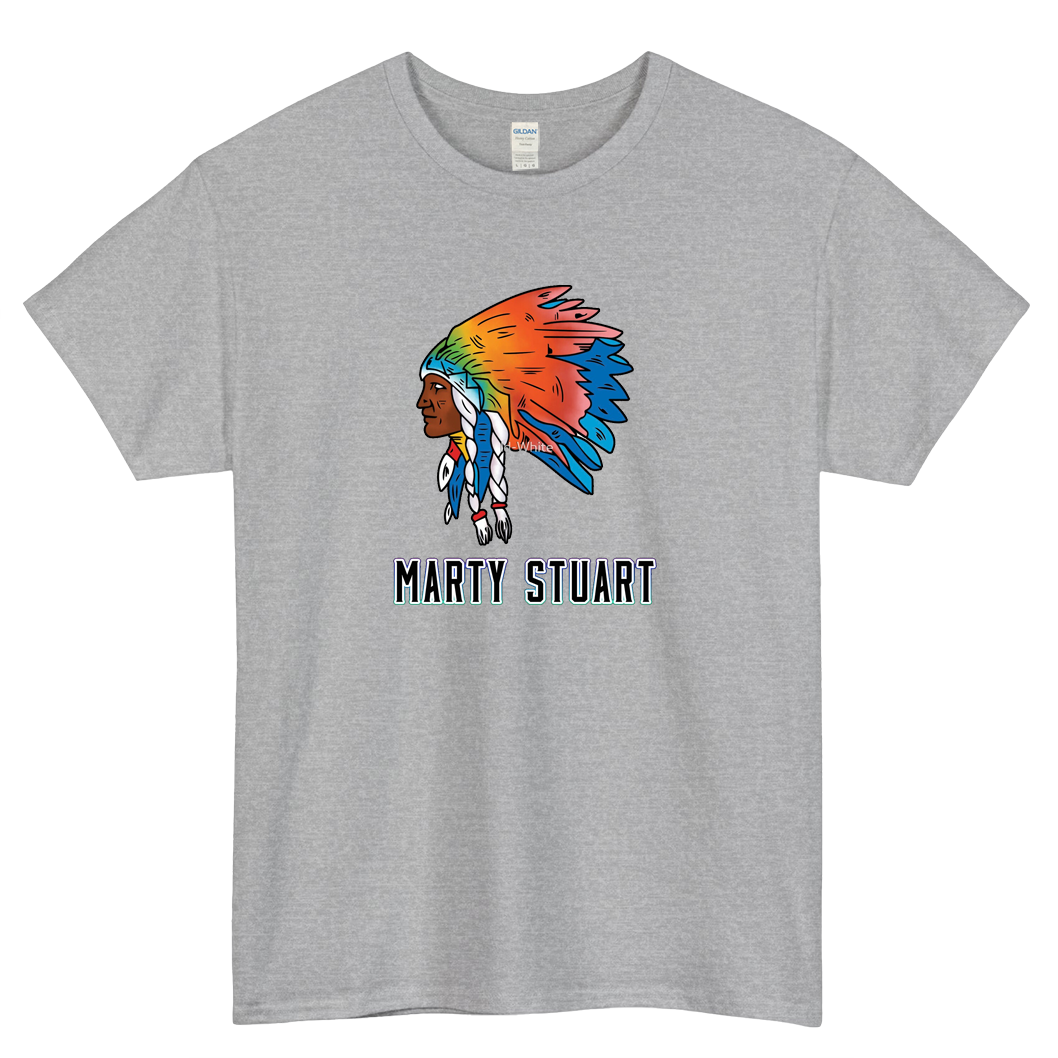 MARTY STUART logo SHORT SLEEVE T SHIRT -P