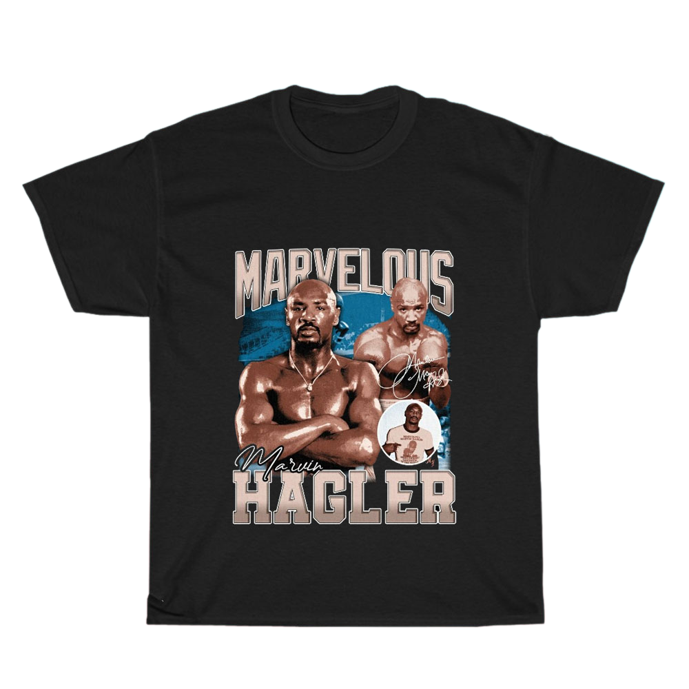 Marvelous Marvin Hagler Logo Men's Unisex T Shirt Size S to 3XL