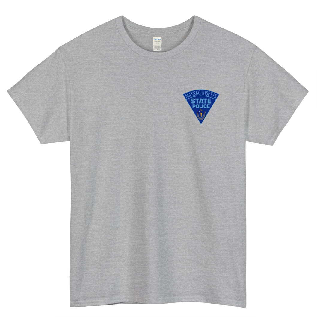 Massachusetts State Police Short Sleeve T-Shirt Size s-3XL -P