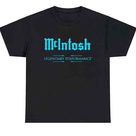 McIntosh Amplifiers Legendary Performance Logo Men's Unisex T Shirt Size S to 3XL