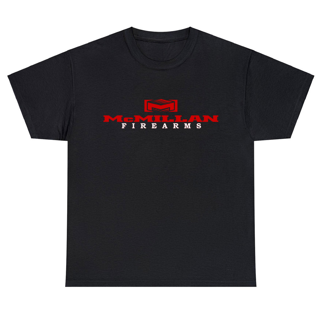 Mcmillan Firearms Logo Unisex Men's T Shirt Size S to 3XL