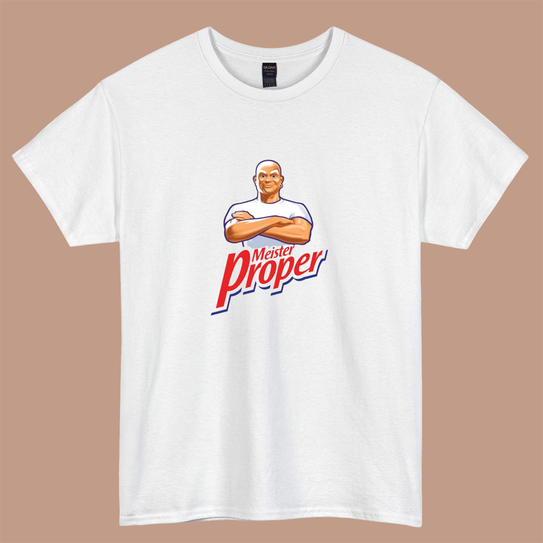 Meister Proper logo short sleeve t shirt S-3XL-P