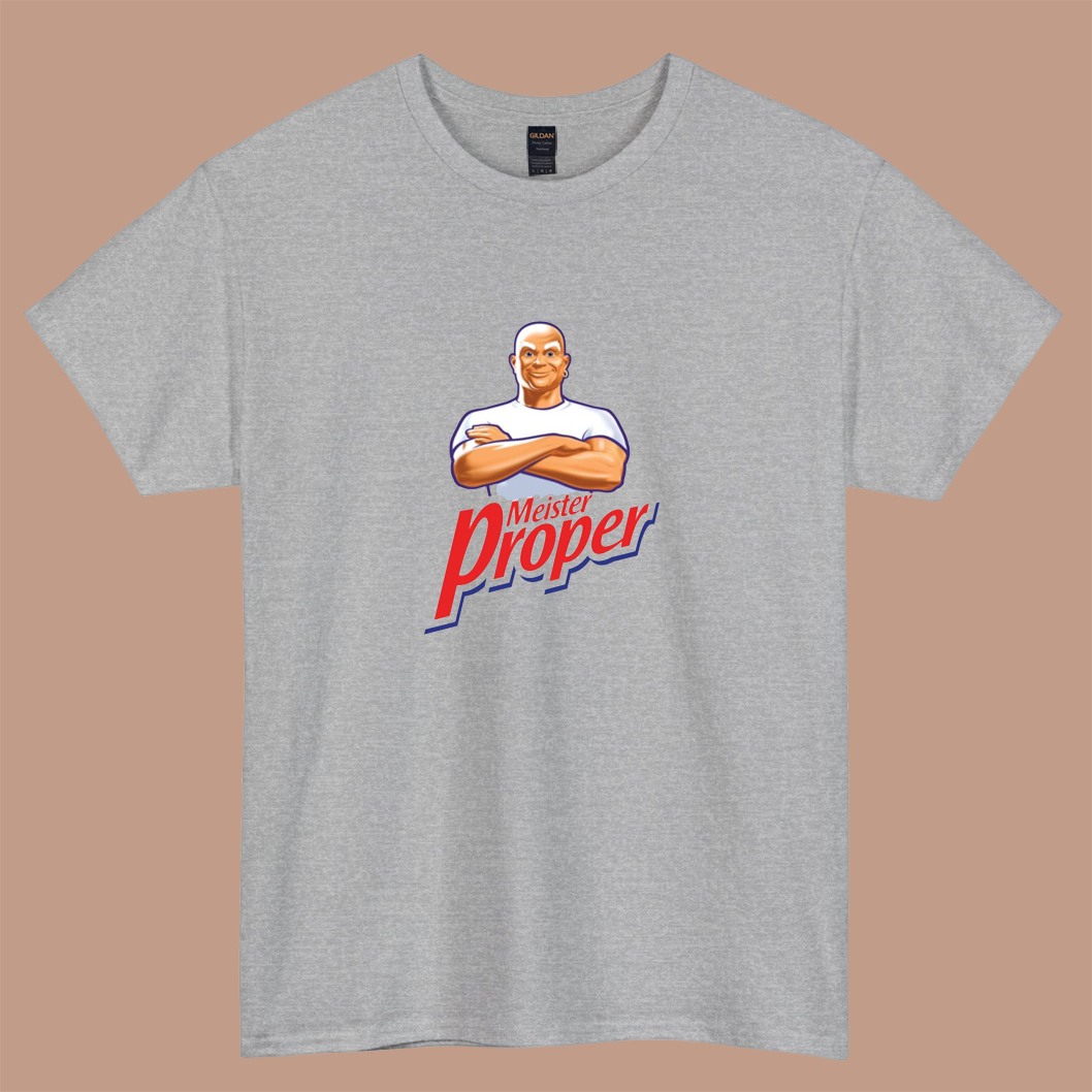Meister Proper logo short sleeve t shirt S-3XL-P