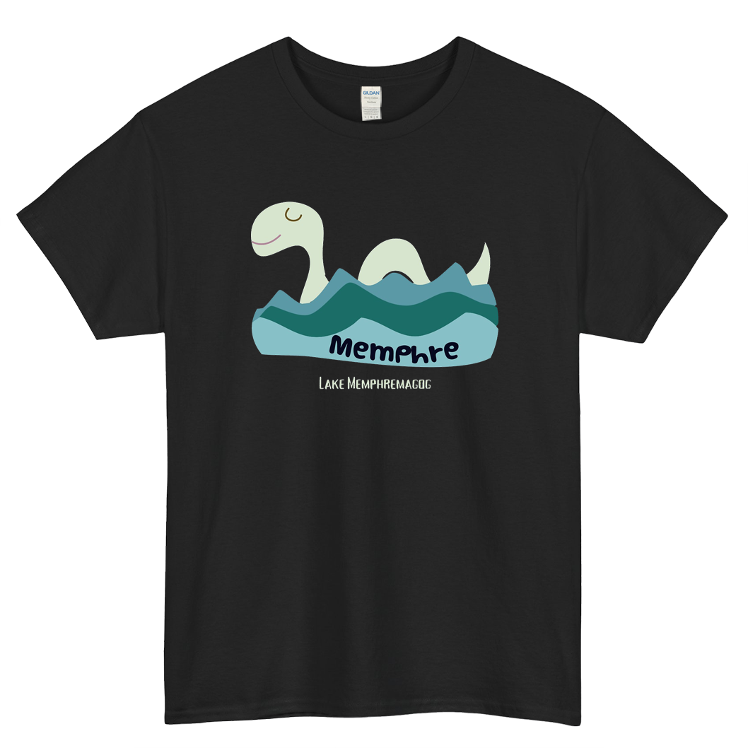 Memphre the Lake Logo Mens Unisex Short Sleeve T-Shirt Size S-3XL - P