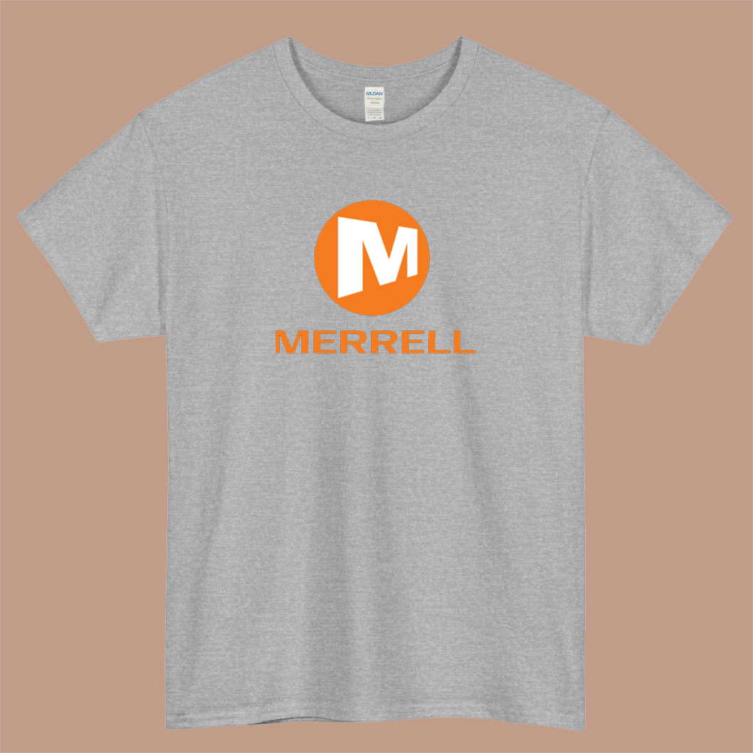 Merrell Footwear Brand Logo Mens Unisex Short Sleeve T-Shirt Size S-3XL