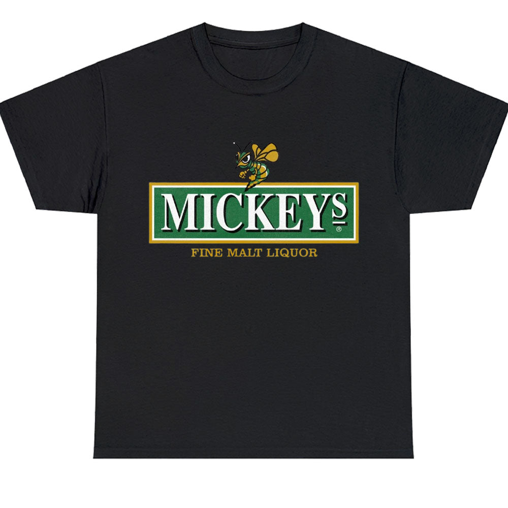 Mickeys Fine Malt Liquor Logo Men's Unisex T Shirt Size S to 3XL