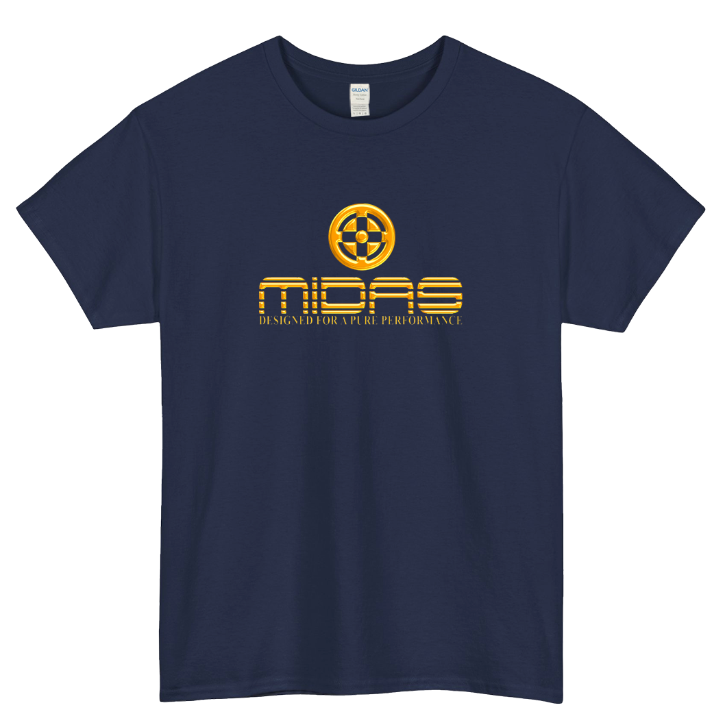 Midas Audio Sound Performance Short Sleeve T-Shirt Size S-3XL -P