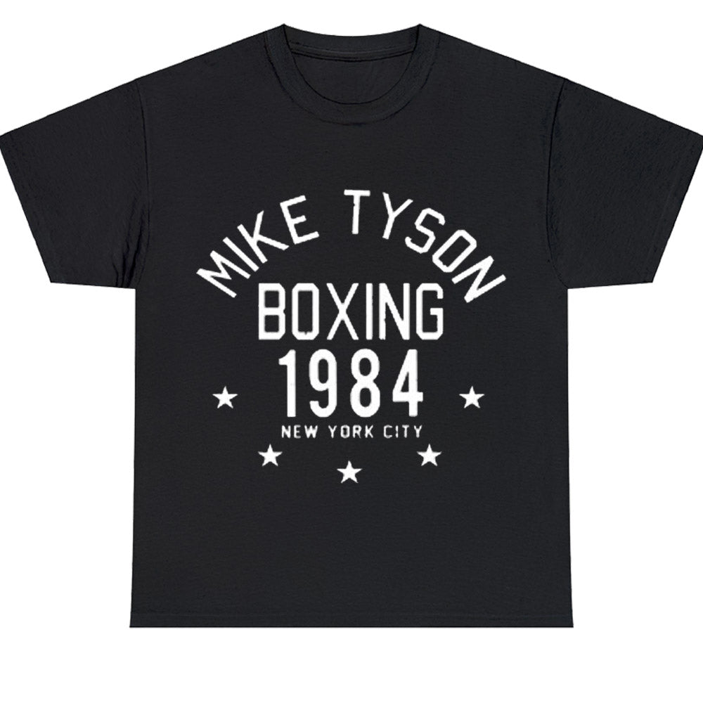 Mike Tyson Boxing 1984 Gym Logo Men's Unisex T Shirt Size S to 3XL