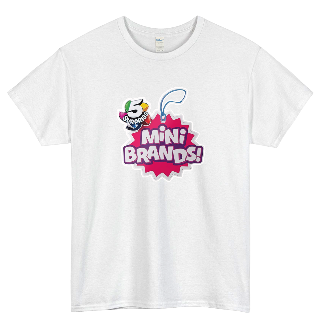 Mini Brands Logo Mens Unisex Short Sleeve T-Shirt Size S-3XL - P