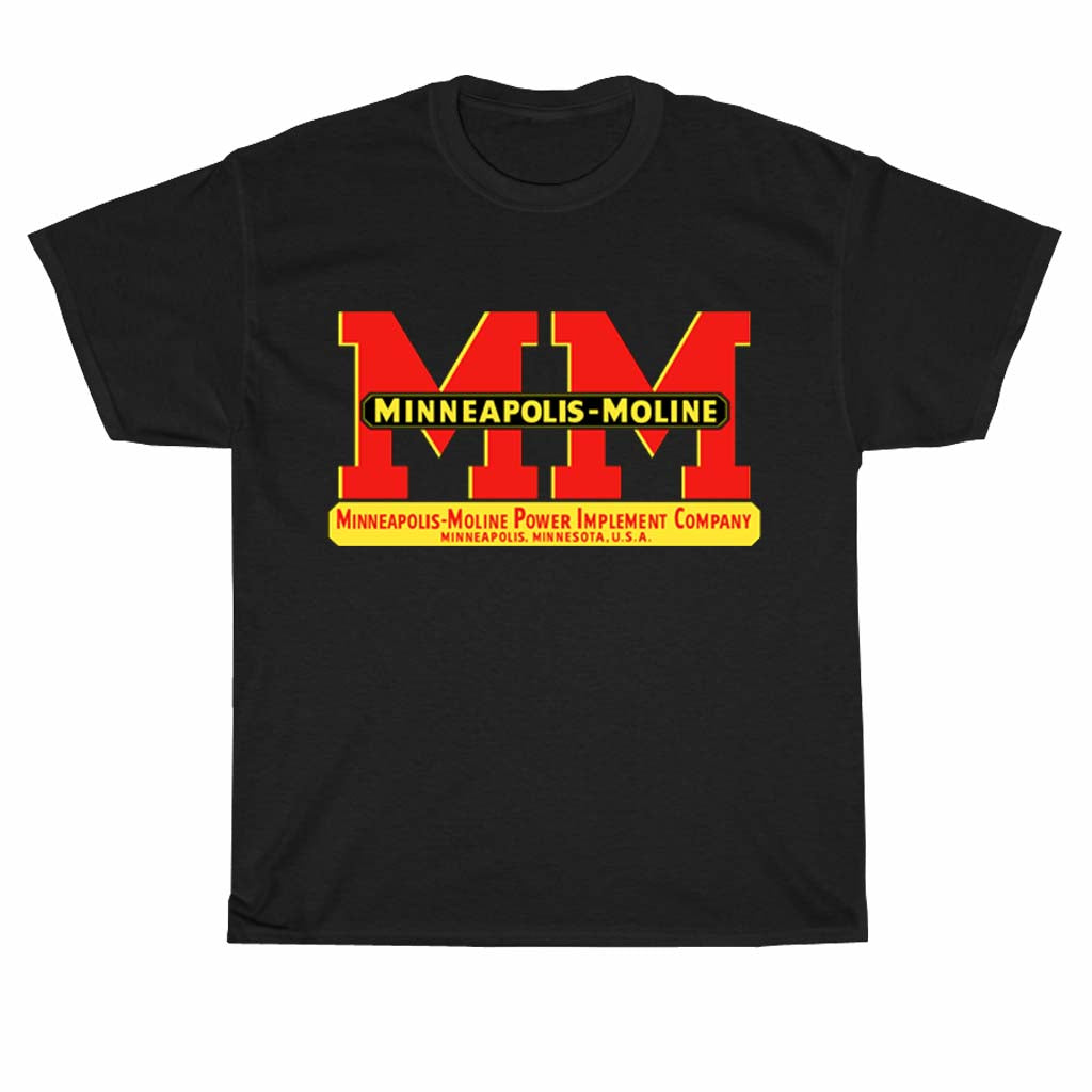 Minneapolis Moline Machinery Logo Men's Unisex T Shirt Size S to 3XL