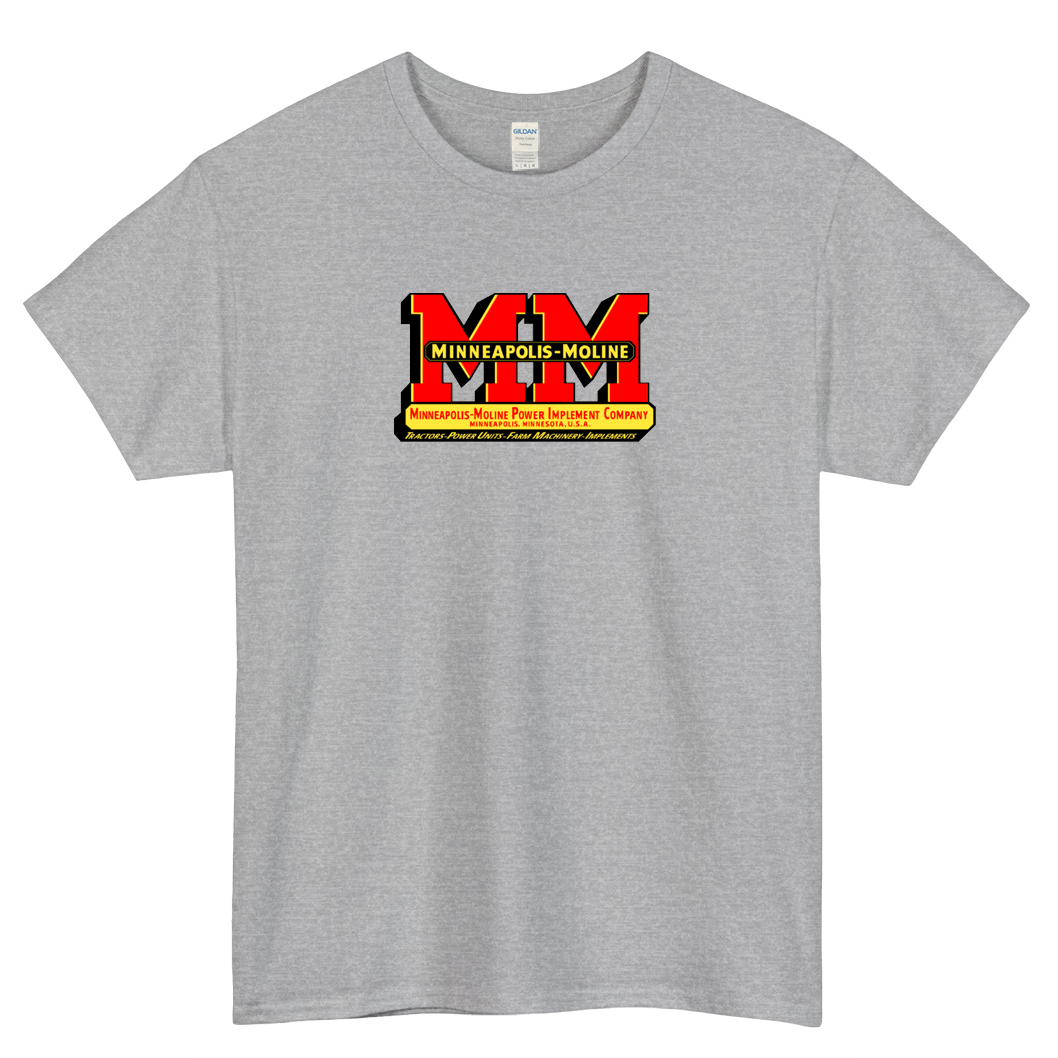 Minneapolis Moline Machinery logo 1 1short SLEEVE T SHIRT -P