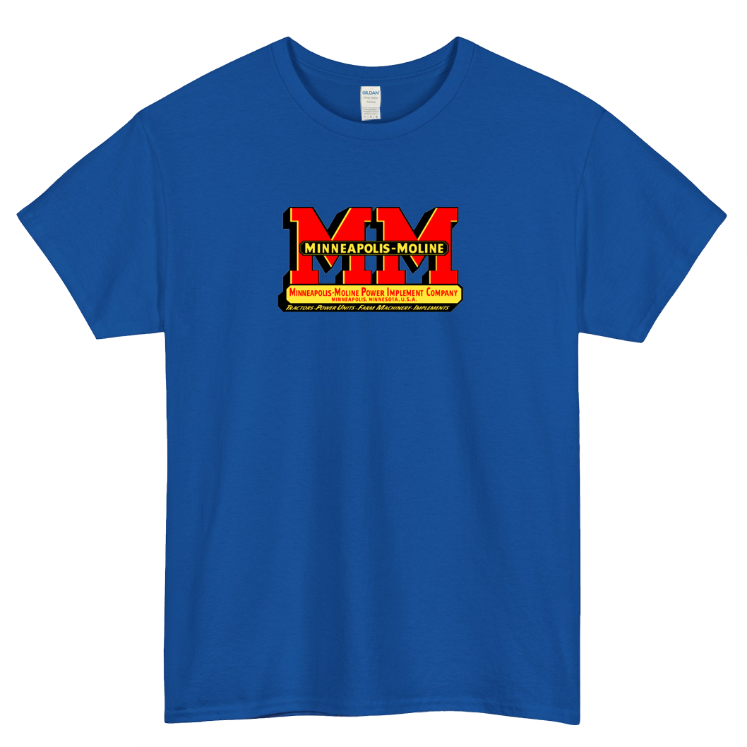 Minneapolis Moline Machinery logo 1 1short SLEEVE T SHIRT -P