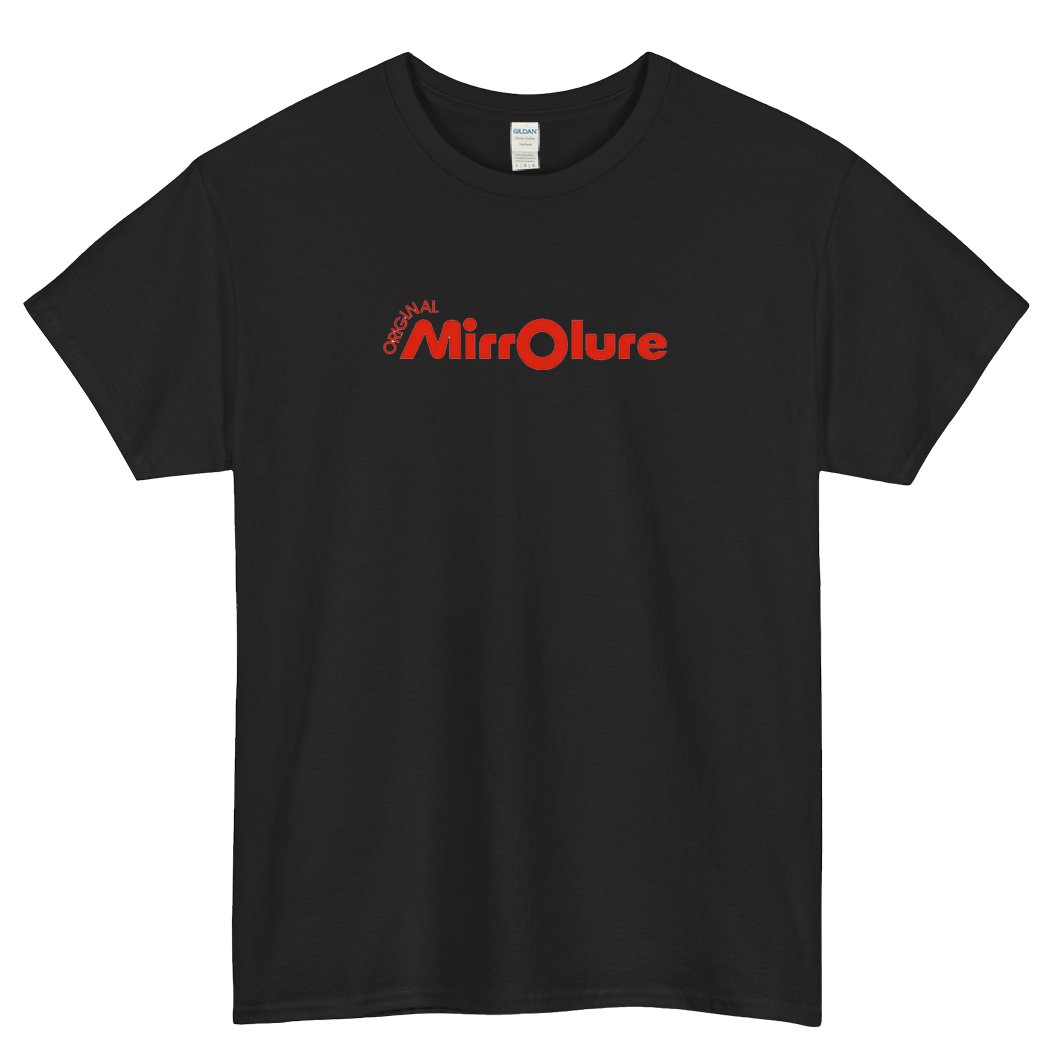 MirrOlure Twitchbait Fishing Logo short SLEEVE T SHIRT -P
