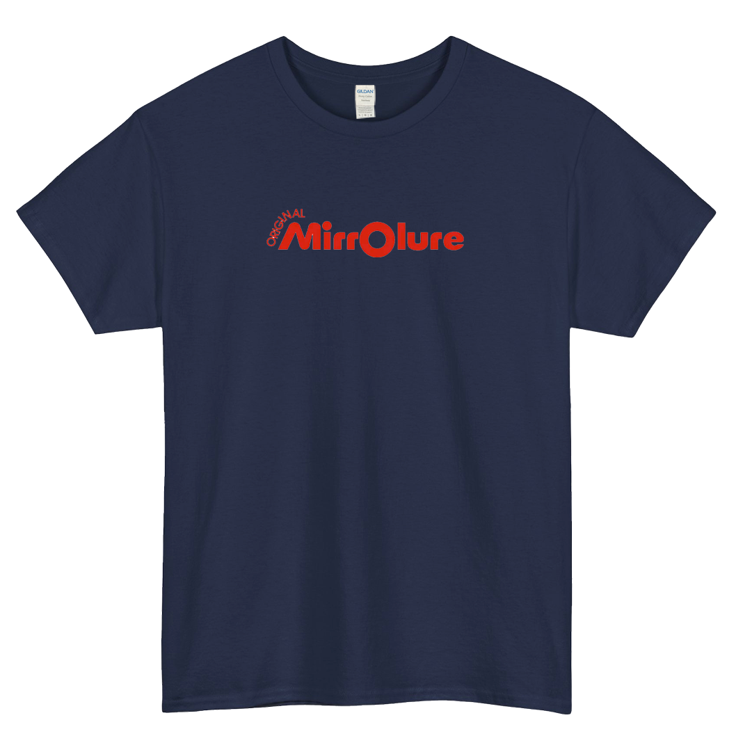 MirrOlure Twitchbait Fishing Logo short SLEEVE T SHIRT -P