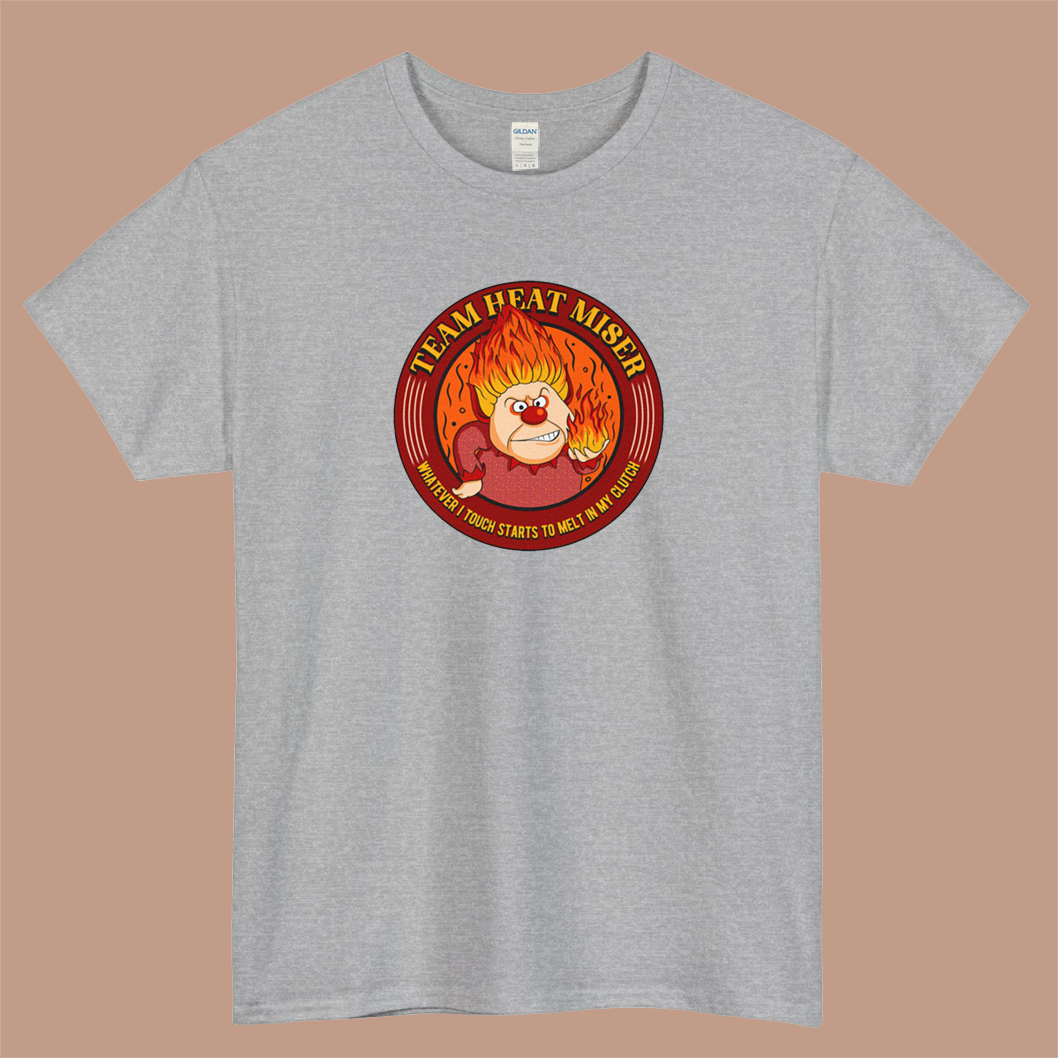 Miser Brothers Team Heat Logo Mens Unisex Short Sleeve T-Shirt Size S-3XL - P