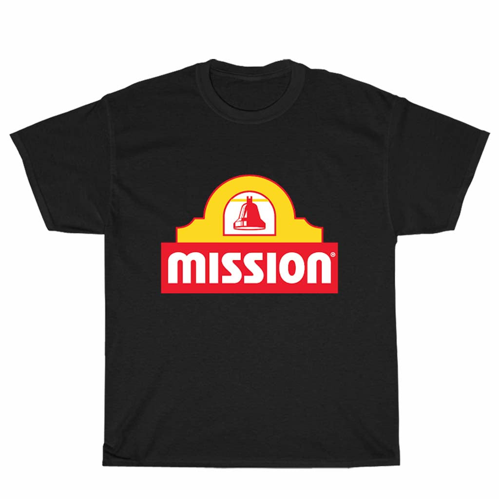 Mission Foods tortillas Logo Men's Unisex T Shirt Size S to 3XL