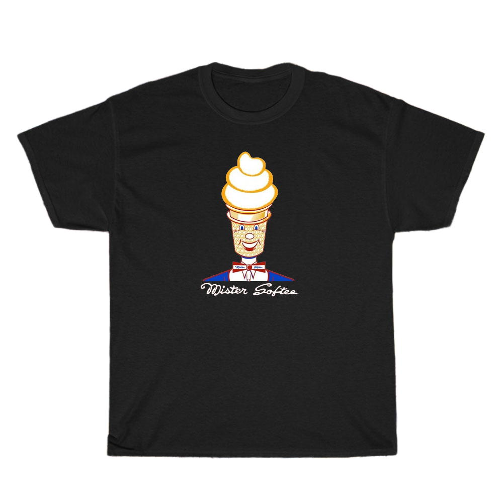 Mister Softee Ice Cream Logo Men's Unisex T Shirt Size S to 3XL