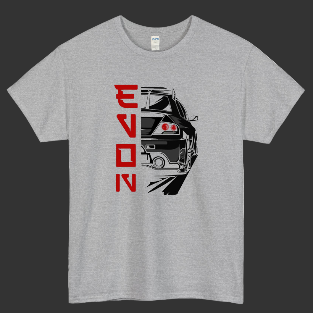 Mitsubishi lancer evolution LOGO SHORT SLEEVE T SHIRT SIZE S-3XL - P
