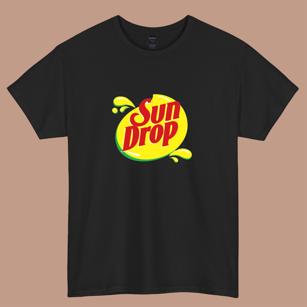 Modern Sundrop Logo short sleeve t shirt S-3XL- P